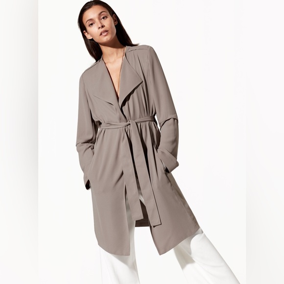 Aritzia Babaton Quincey Jacket, Babaton Flowy Trench Coat, Modern, Lightweight - Picture 10 of 15